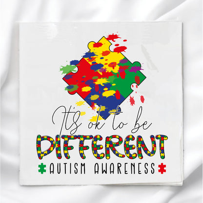 Autism Awareness Fabric Panel Quilt Block