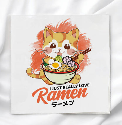 Ramen Fabric Panel Quilt Block