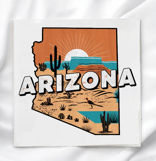 Arizona Fabric Panel Quilt Block