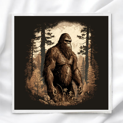 Bigfoot Fabric Panel Quilt Block