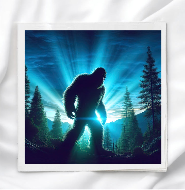 Bigfoot Fabric Panel Quilt Block