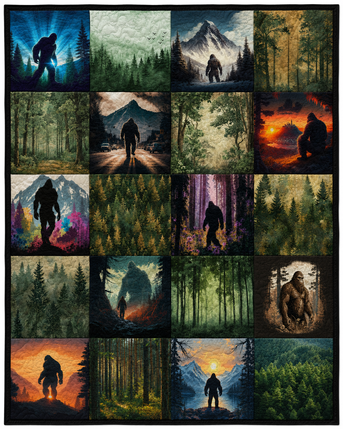 Bigfoot DIY Quilt Top Kit for Beginners | Sew A Quilt
