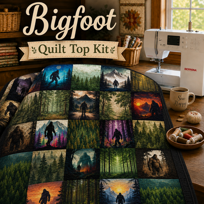 Bigfoot DIY Quilt Top Kit for Beginners | Sew A Quilt