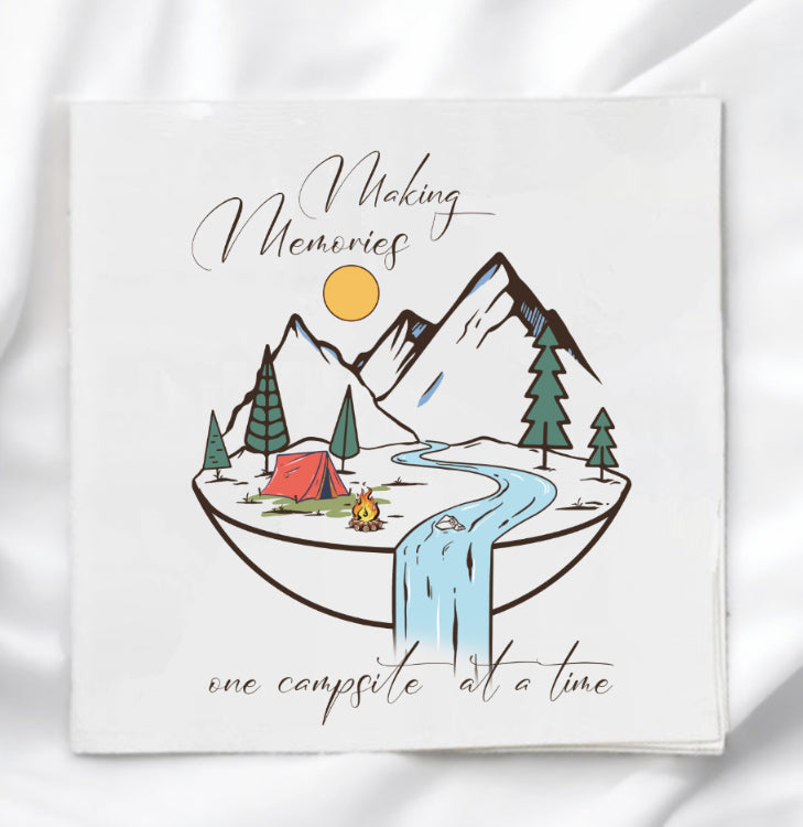 Camp Life Memories Fabric Panel Quilt Block