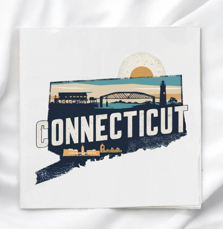 Connecticut Fabric Panel Quilt Block