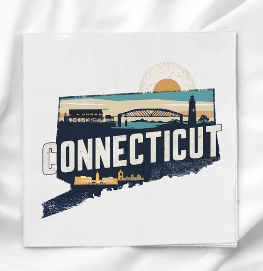 Connecticut Fabric Panel Quilt Block