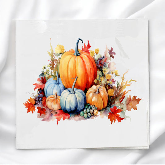 Fall Centerpiece Fabric Panel Quilt Block