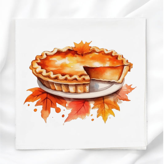 Pumpkin Pie Fabric Panel Quilt Block