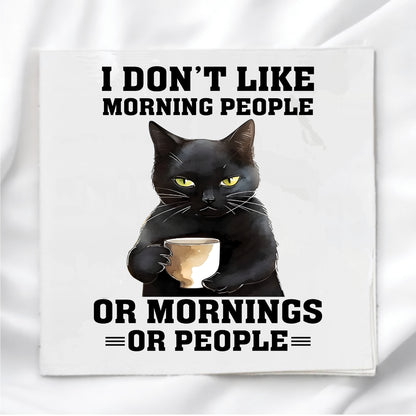 Funny Cat Humor Fabric Panel Quilt Block