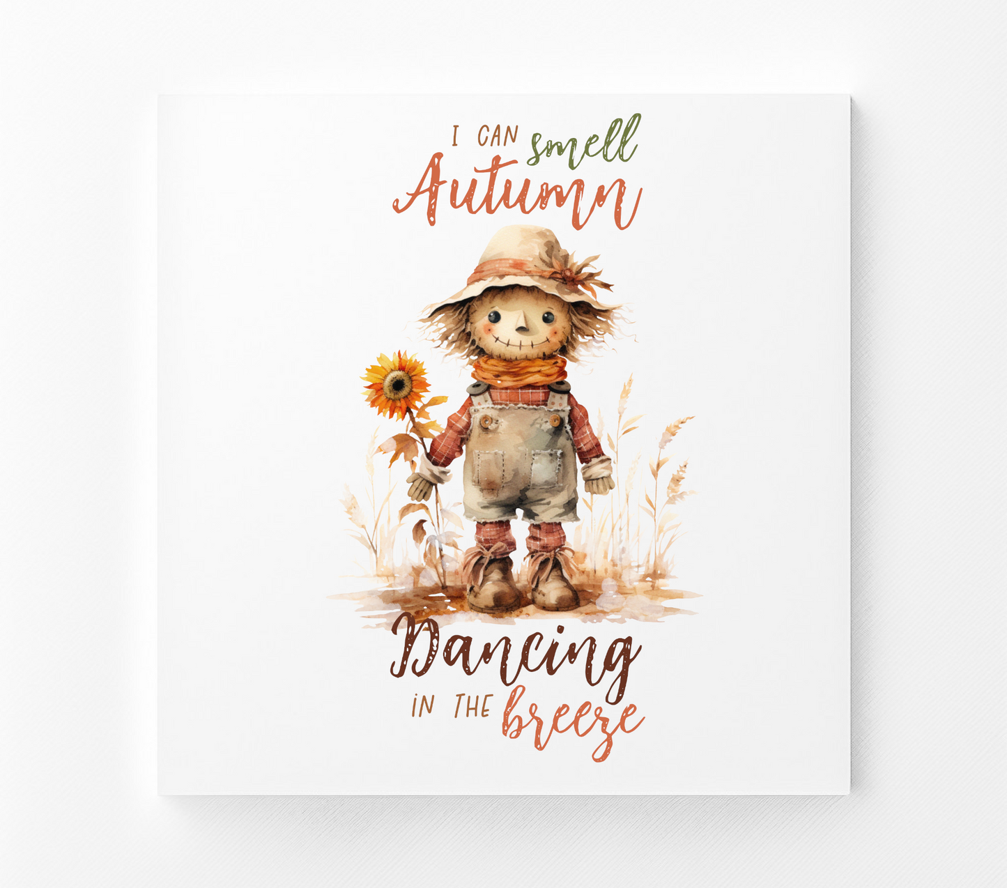 Scarecrow Fabric Panel Quilt Block