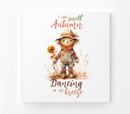 Scarecrow Fabric Panel Quilt Block