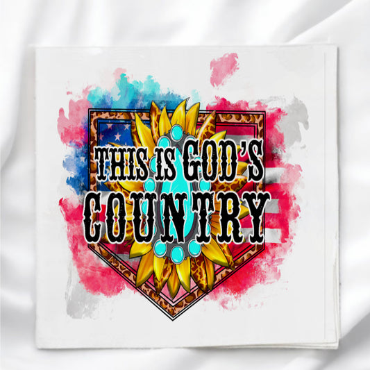 Freedom Tour Fabric Panel Quilt Block