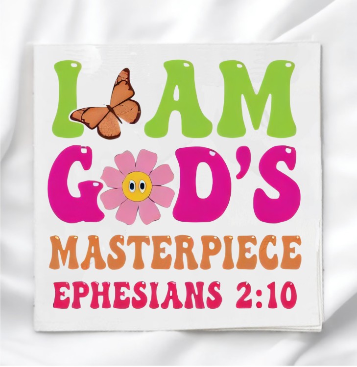 God's Masterpiece Fabric Panel