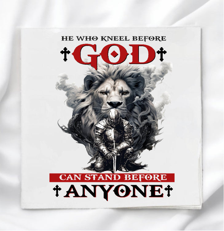 Christian Faith Fabric Panel Quilt Block