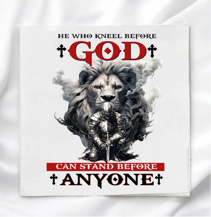 Christian Faith Fabric Panel Quilt Block