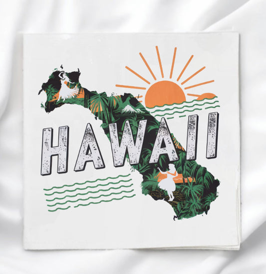 Hawaii Fabric Panel Quilt Block