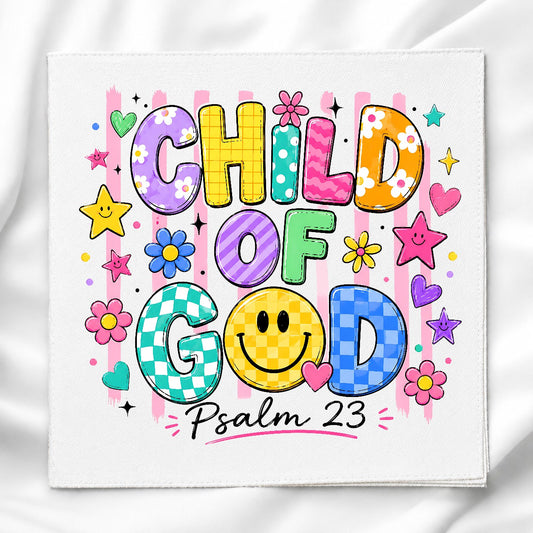 Child of God Fabric Panel for Quilting, Sewing & Crafts, DIY Sewing Project