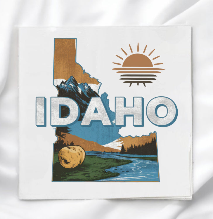 Idaho Fabric Panel Quilt Block