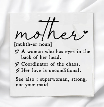 Mother Fabric Panel Quilt Block