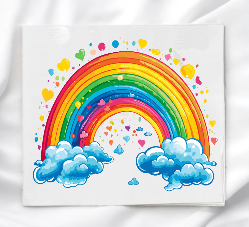 Over The Rainbow Fabric Panel Quilt Block