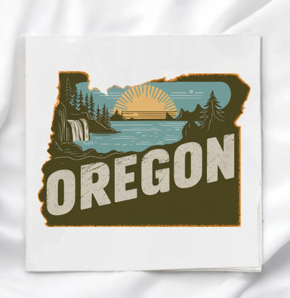 Oregon Fabric Panel Quilt Block