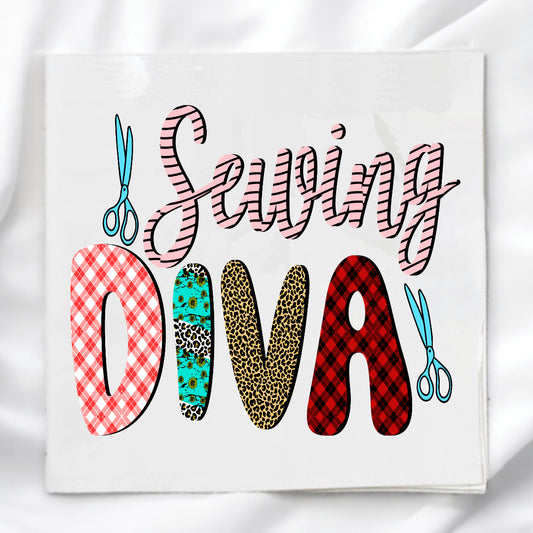 Sewing Diva Fabric Panel Quilt Block