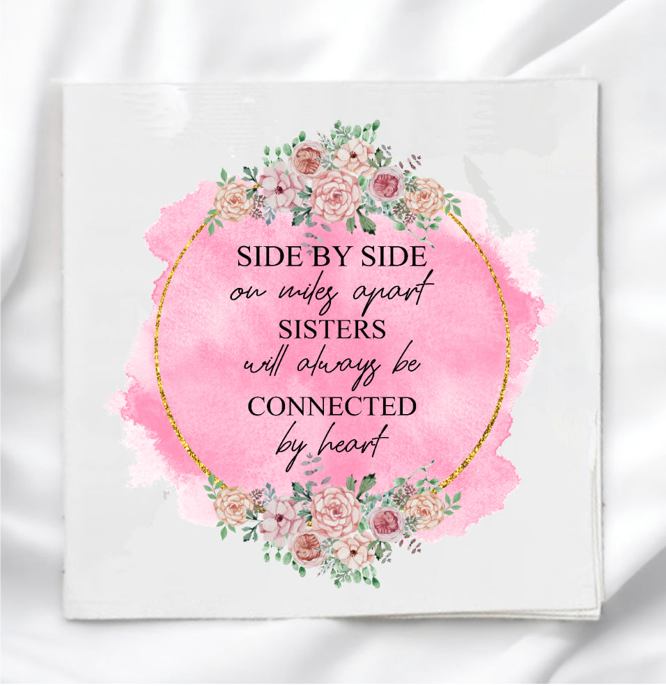 Sisters Fabric Panel Quilt Block