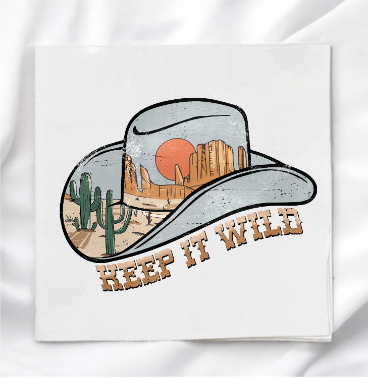 Keep It Wild Fabric Panel Quilt Block
