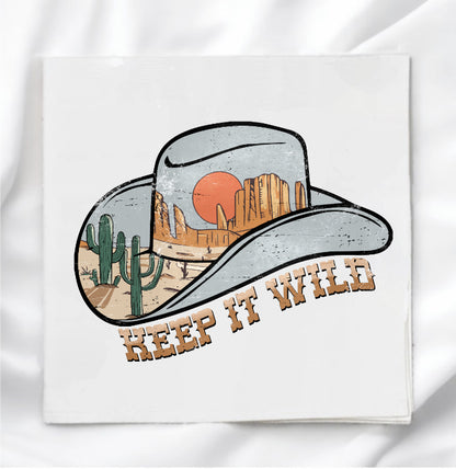 Keep It Wild Fabric Panel Quilt Block