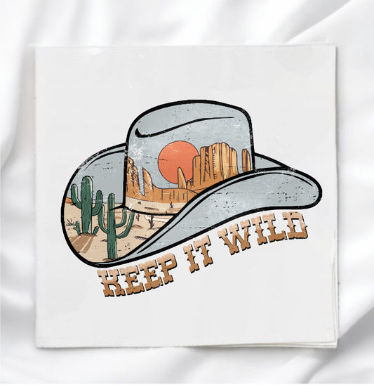 Keep It Wild Fabric Panel Quilt Block