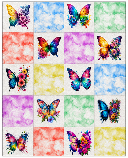 Butterfly DIY Quilt Top Kit for Beginners | Sew A Quilt