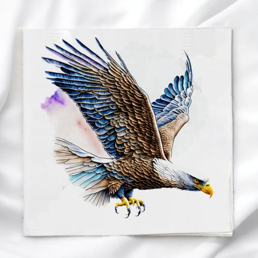 Soaring Eagle Fabric Panel Quilt Block
