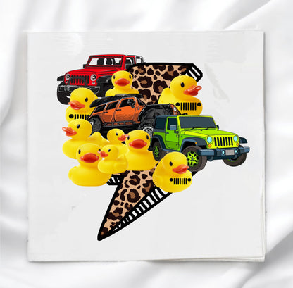 Duck Fabric Panel Quilt Block